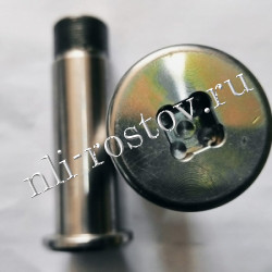 (45510090) Ось режущего диска D32х115 М30х1,5 Zn (прав. резьба) (Рубин 10 Лемкен)